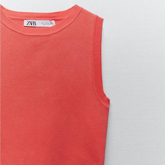 cropped knit top - Picture 8 of 9